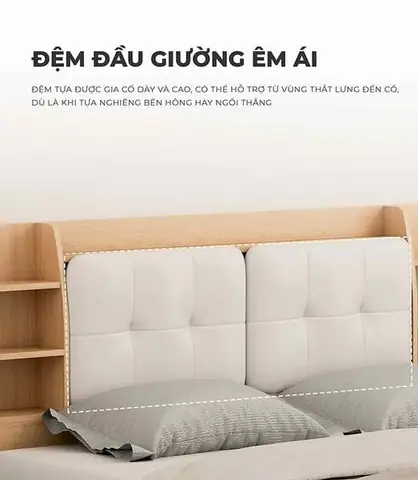 2. Đặc tính nổi bật sản phẩm giường 1m6x2m - GP388 2. Đặc tính nổi bật sản phẩm giường 1m6x2m - GP388