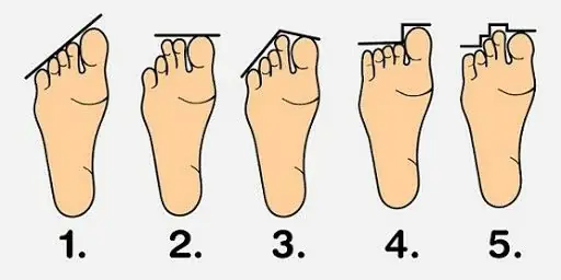 1.Lựa chọn giày theo form chân 1.Lựa chọn giày theo form chân