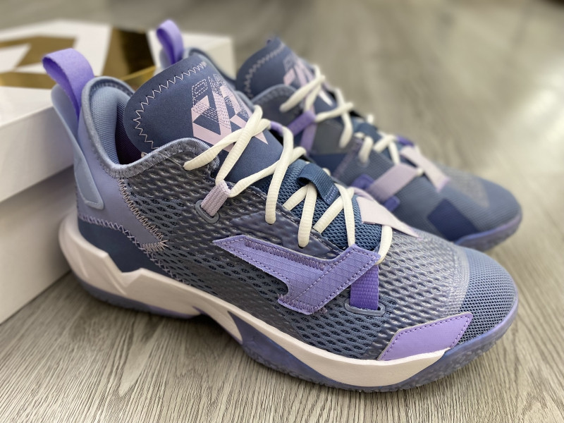 Giày bóng rổ Jordan Why Not Zer0.4 màu xanh tím