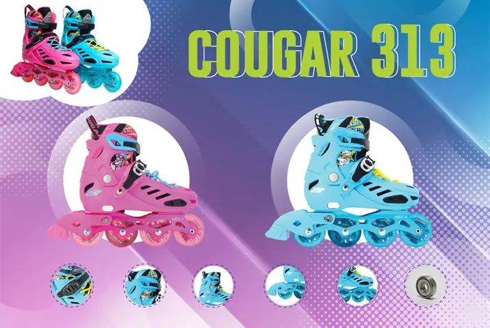 Tổng quangiày Patin trẻ em Cougar MZS 313 Tổng quangiày Patin trẻ em Cougar MZS 313