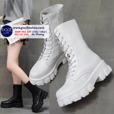 Bí quyết chọn giày booth nữ trắng cổ cao giá rẻ chất lượng Bí quyết chọn giày booth nữ trắng cổ cao giá rẻ chất lượng