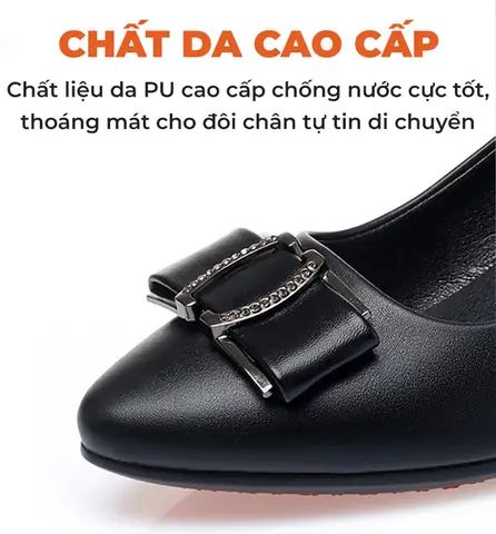 Đánh Giá Giày Cao Gót 5cm Oxford Nữ Da PU: Thanh Lịch & Bền Bỉ Đánh Giá Giày Cao Gót 5cm Oxford Nữ Da PU: Thanh Lịch & Bền Bỉ