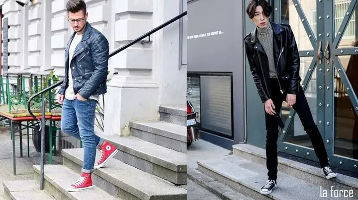 Giày Converse Đỏ Cổ Cao Mix Với Gì: 10 Cách Phối Đồ Sành Điệu