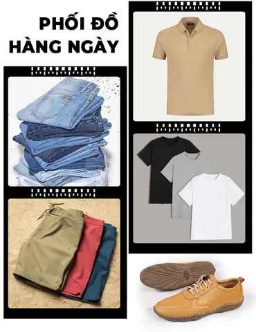 Giày casual nam CA33 dễ phối đồ
