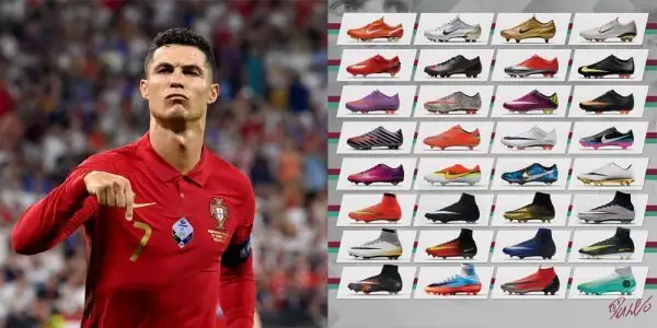 Giày Đá Bóng CR7 Xanh Chấm Vàng Nhân Tạo: Đánh Giá Chi Tiết
