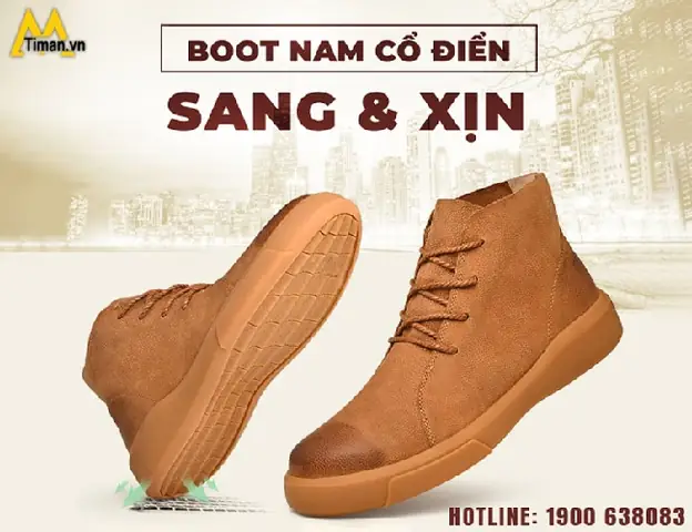 Giày Da Boot Nam Có Thích Hợp Mang Trong Mọi Hoàn Cảnh? Giày Da Boot Nam Có Thích Hợp Mang Trong Mọi Hoàn Cảnh?