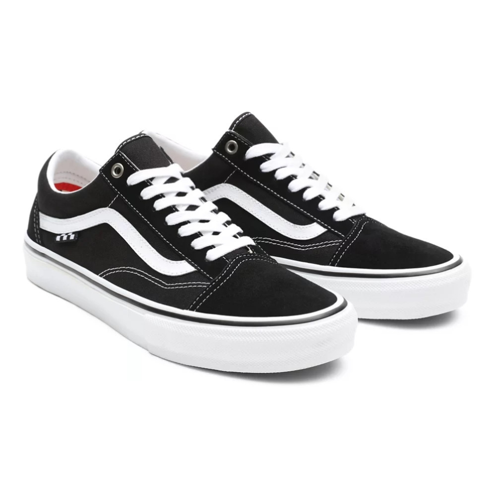 giày sneaker Vans Old Skool nữ sành điệu màu đen trắng