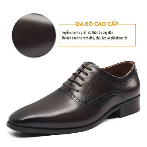 Đánh Giá Giày Tây Nam Derby Đế Phíp Sang Trọng: Chuẩn Gu Phái Mạnh Đánh Giá Giày Tây Nam Derby Đế Phíp Sang Trọng: Chuẩn Gu Phái Mạnh