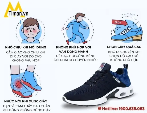 1.2 Nhược điểm của giày cần lưu ý