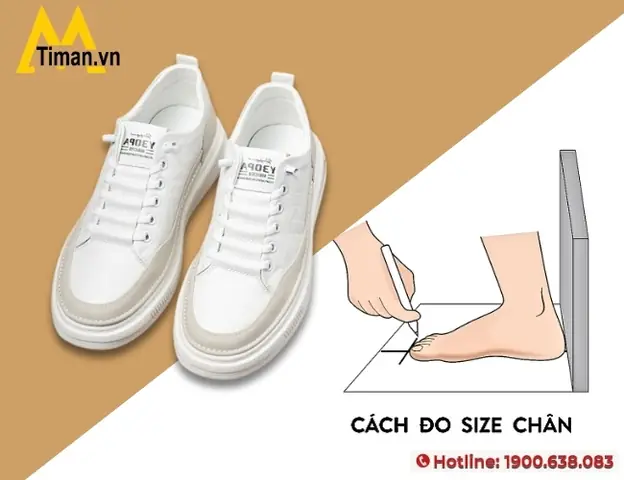 2.4 Chọn kích cỡ giày vừa vặn 2.4 Chọn kích cỡ giày vừa vặn