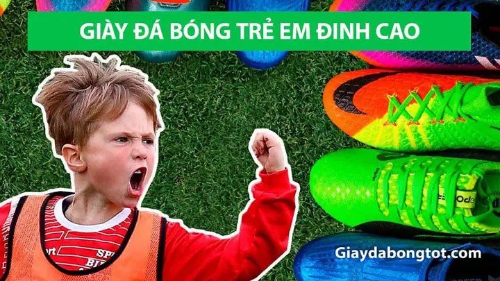 Hướng dẫn chọn và đánh giá giày trẻ em Ronaldo đinh cao có cổ