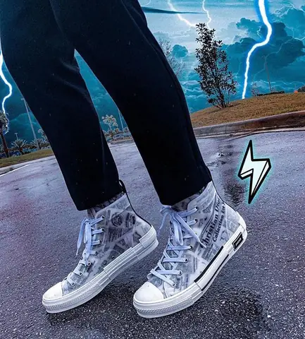 Khám phá hình ảnh giày Dior x Kaws B23: Biểu tượng đường phố