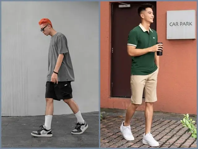 Cách chọn giày thể thao phối quần short chuẩn chỉnh, sành điệu Cách chọn giày thể thao phối quần short chuẩn chỉnh, sành điệu
