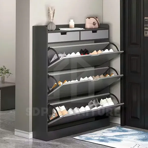 Kệ giày thông minh tiết kiệm diện tích thiết kế hiện đại