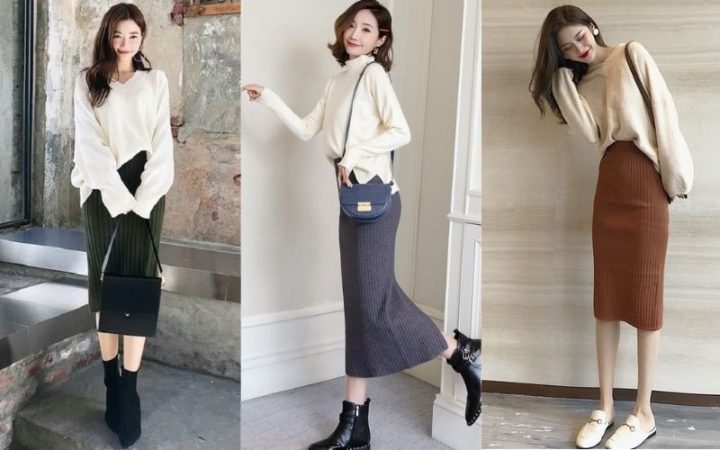 váy len body kết hợp với giày gì: Từ A-Z để tôn dáng, tự tin