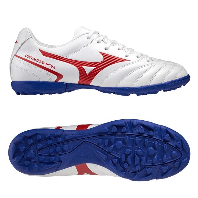 Giày bóng đá Mizuno Monarcida Neo II Select AS TF trắng đỏ chính hãng