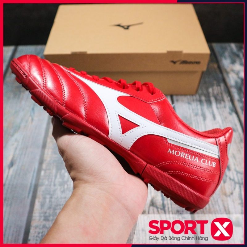 Mizuno Morelia 2 Club AS TF đỏ vạch trắng chính hãng rẻ nhất