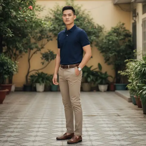 Phối outfit nam với giày trắng đi đám cưới sao cho lịch lãm?
