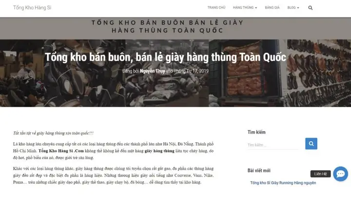 5. Tổng Kho Hàng Si | Sỉ Giày da nam hàng si