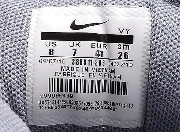 Giải Mã Tem Giày Nike Không Có Chữ Nikebetterworld.com: Thật Hay Giả?