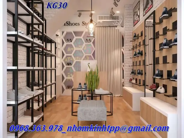 Thiết Kế Cửa Hàng Giày Dép Kiểu Nhật: Tối Ưu Không Gian Thiết Kế Cửa Hàng Giày Dép Kiểu Nhật: Tối Ưu Không Gian