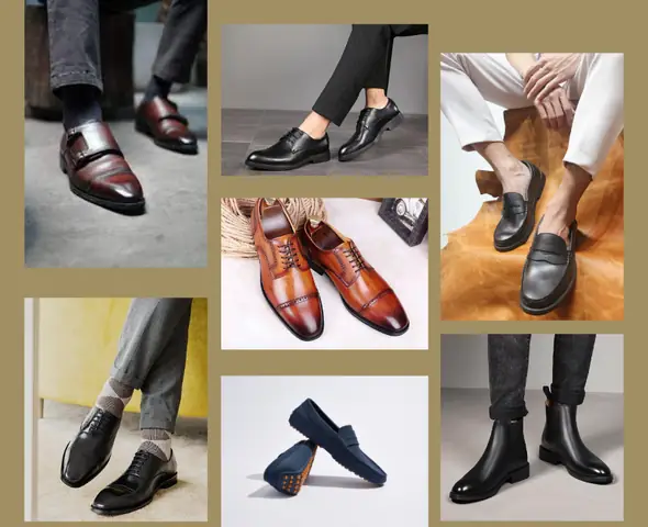 Các loại giày cho nam: Hướng dẫn từ A đến Z cho quý ông