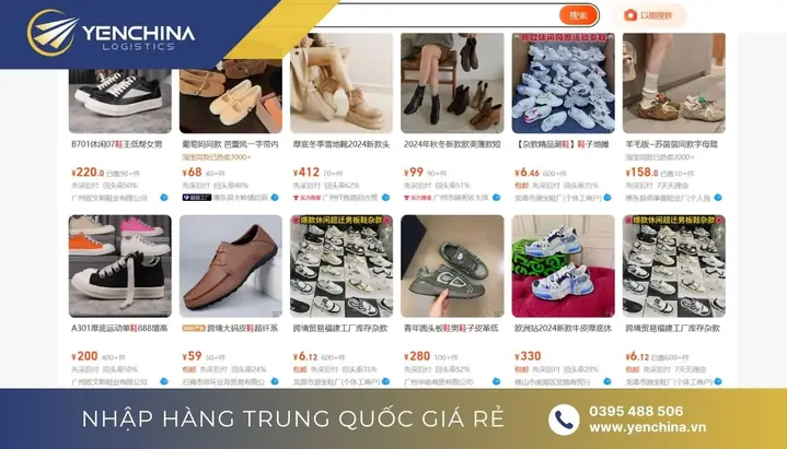 Tổng hợp link shop cung cấp nguồn hàng giày Quảng Châu uy tín trên 1688 Tổng hợp link shop cung cấp nguồn hàng giày Quảng Châu uy tín trên 1688