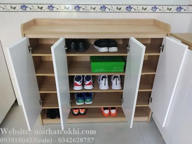 Top 5 Mẫu Tủ Để Giày Bằng Gỗ Tại TP.HCM Đáng Mua Nhất