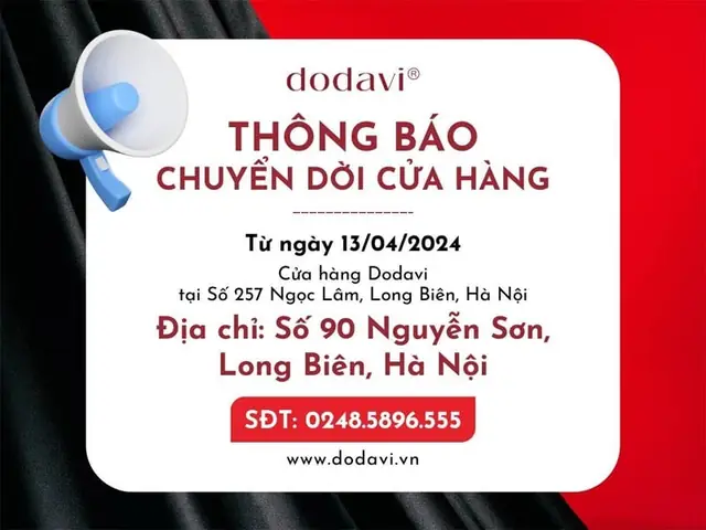 THÔNG BÁO CHUYỂN ĐỊA ĐIỂM CỬA HÀNG 257 NGỌC LÂM