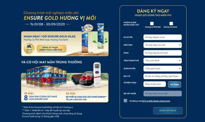 Các mẫu miễn phí