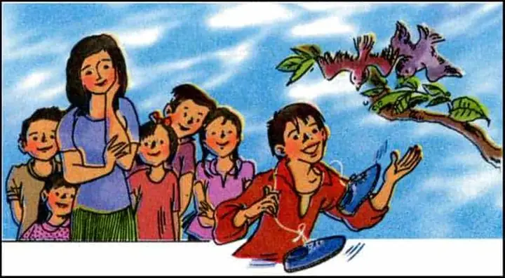 Tập Đọc: Đôi Giày Ba Ta Màu Xanh