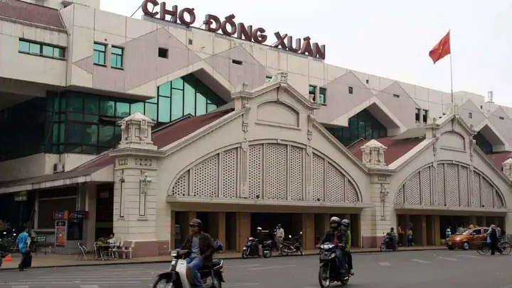 1. Lịch sử tồn tại của khu chợ Đồng Xuân 1. Lịch sử tồn tại của khu chợ Đồng Xuân