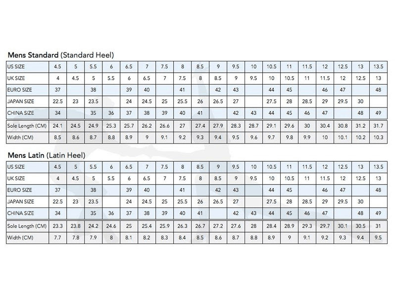 Bảng size giày Nike nước Nhật Bản và Hàn Quốc