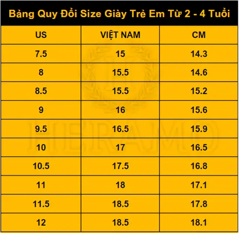 Bé trai 6 tuổi đi giày size bao nhiêu? Hướng dẫn chọn chuẩn