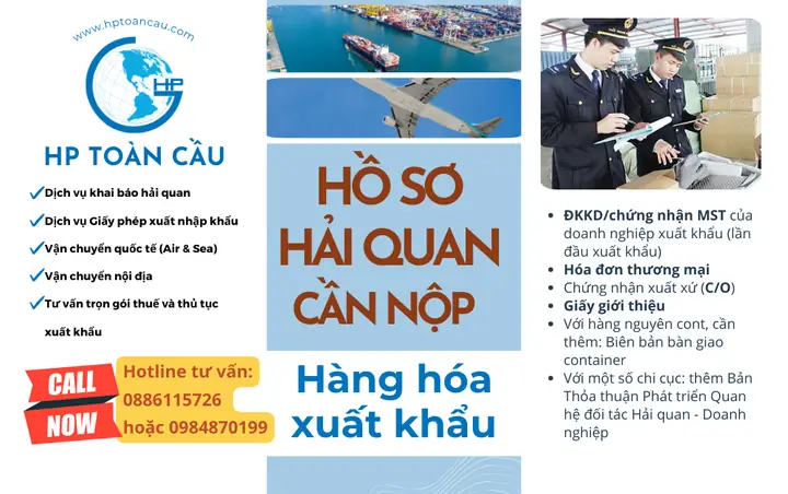 Thủ tục hải quan xuất khẩu khăn tắm