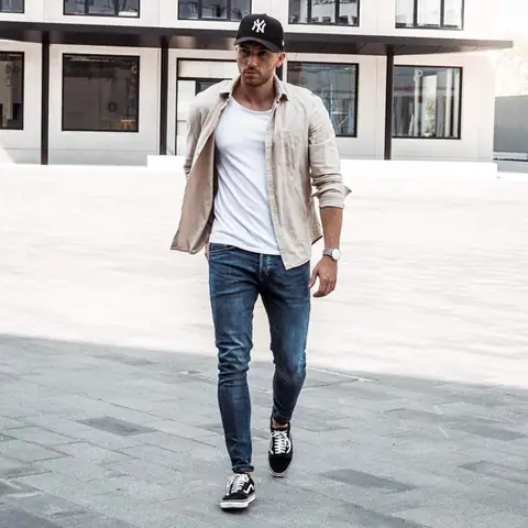 Mix đồ với giày Vans Old Skool cho các chàng theo đuổi sự lịch lãm Mix đồ với giày Vans Old Skool cho các chàng theo đuổi sự lịch lãm