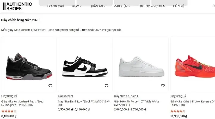 Authentic-shoes – Shop Giày Sneaker Chính Hãng Authentic-shoes – Shop Giày Sneaker Chính Hãng