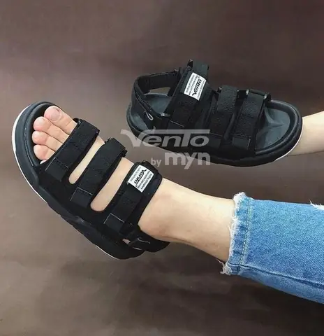 3.2 Giày sandal 3 quai ngang 1001 Black Collection 3.2 Giày sandal 3 quai ngang 1001 Black Collection