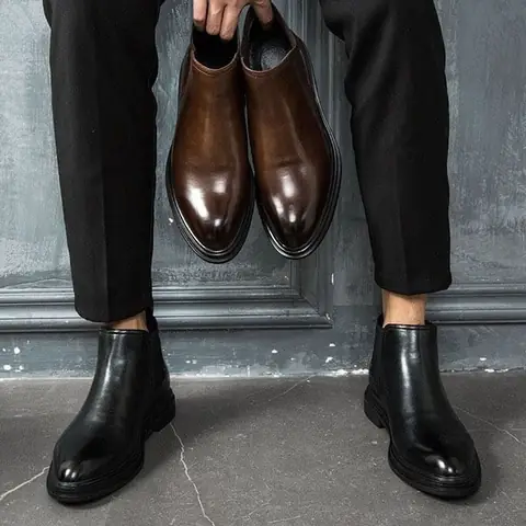 cách phân biệt giày chelsea boot thật giả