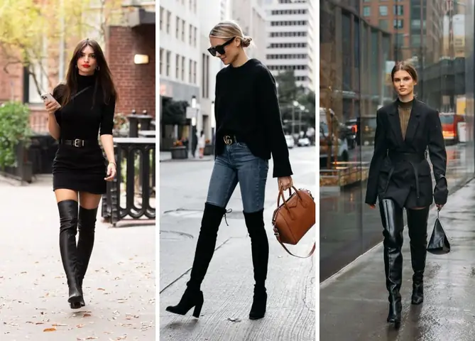 3.3. Phối đồ với boot cao cổ 3.3. Phối đồ với boot cao cổ