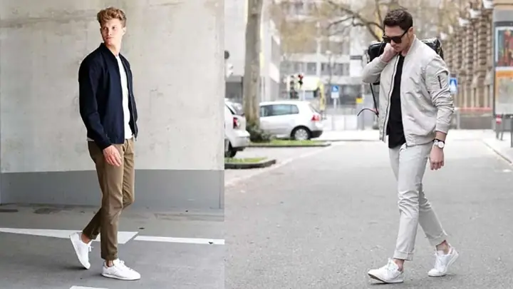 Phối Sneaker Nam Với Quần Kaki Phối Sneaker Nam Với Quần Kaki