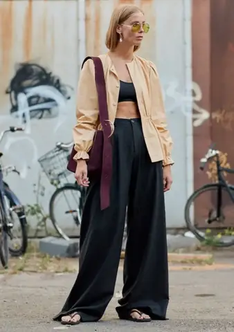 Mặc quần baggy với áo gì? Mặc quần baggy với áo gì?