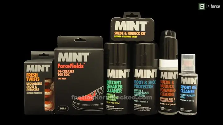 1. Chai vệ sinh giày Mint 1. Chai vệ sinh giày Mint