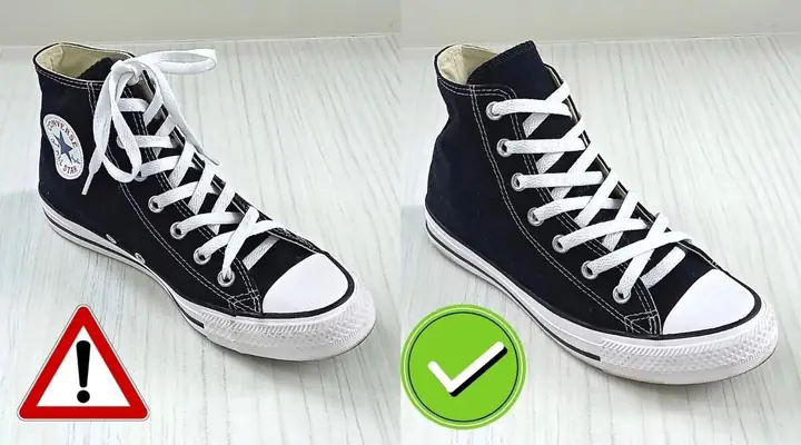 Cách Buộc Giấu Dây Giày Converse Cách Buộc Giấu Dây Giày Converse