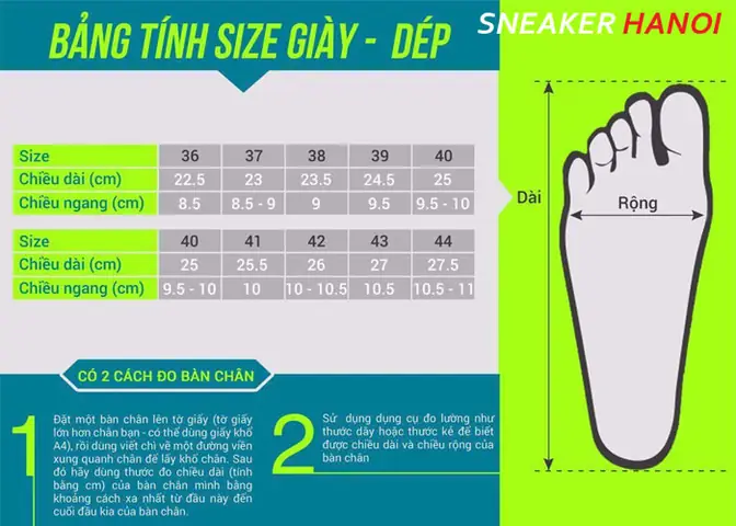 Hướng Dẫn Chọn Size Giày: Chân Dài Bao Nhiêu Phân Thì Đi Giày Size 40?