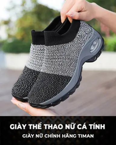 Giày thể thao nữ N01 mang lại cảm giác êm chân, mềm mại