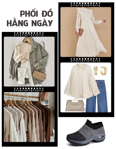 Mix đồ thời trang cùng giày thể thao nữ N01 Mix đồ thời trang cùng giày thể thao nữ N01