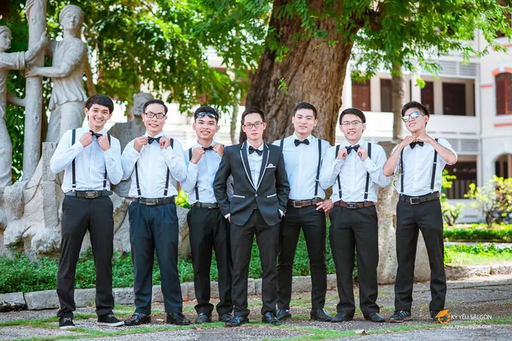 Trang Phục Kỷ Yếu Áo Vest Dành Cho Nam