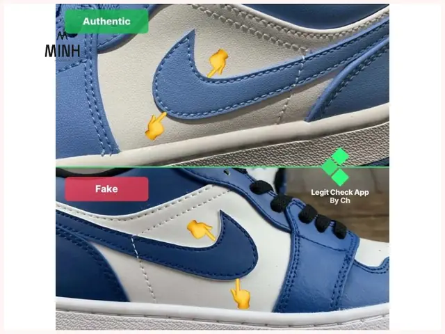 1.2. So sánh logo trên lưỡi gà 1.2. So sánh logo trên lưỡi gà