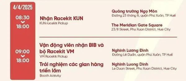 Vđv Nhận Bib Và Bộ Racekit Vm & Trải Nghiệm Các Gian Hàng Triển Lãm